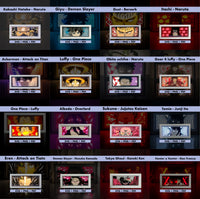 Bundle of 16 anime light box templates