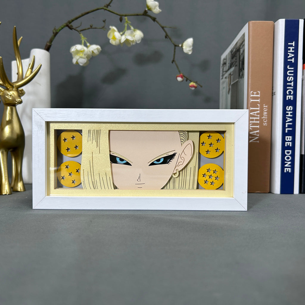 Dragon Ball - Android 18 Light Box