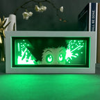 Hunter X Hunter Gon Freecss Anime Manga Decor Light Box Night Light Shadow Box