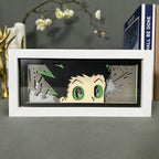Hunter X Hunter Gon Freecss Anime Manga Decor Light Box Night Light Shadow Box