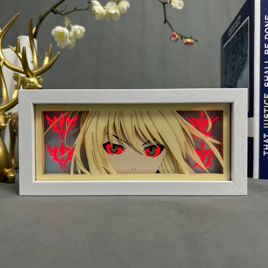 Fate Stay Night - Saber Light Box