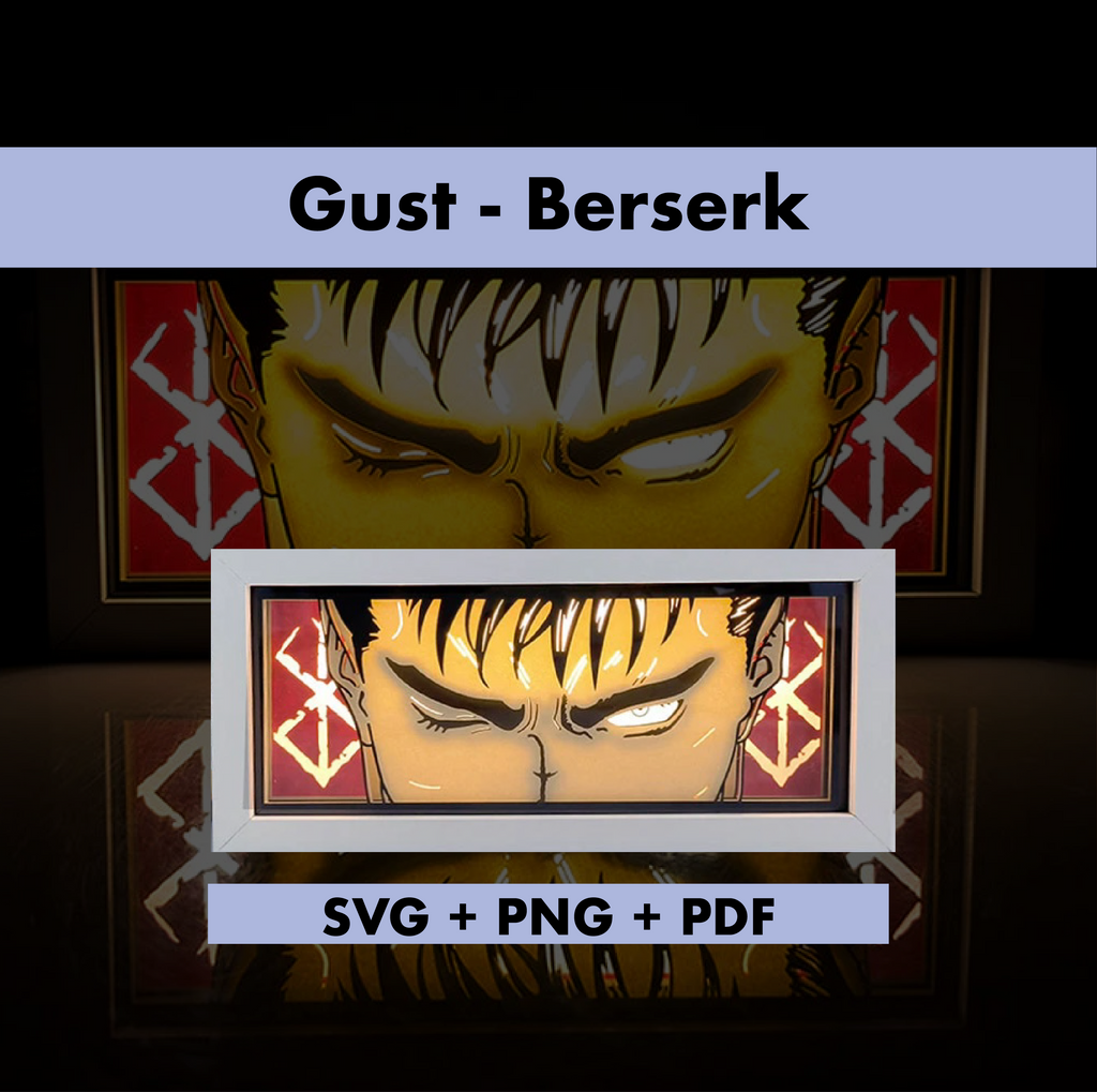 Gust - Berserk Template - 3D Anime Lightbox Template