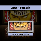 Gust - Berserk Template - 3D Anime Lightbox Template