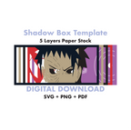 Obito Uchiha - Naruto Template - 3D Anime Lightbox Template