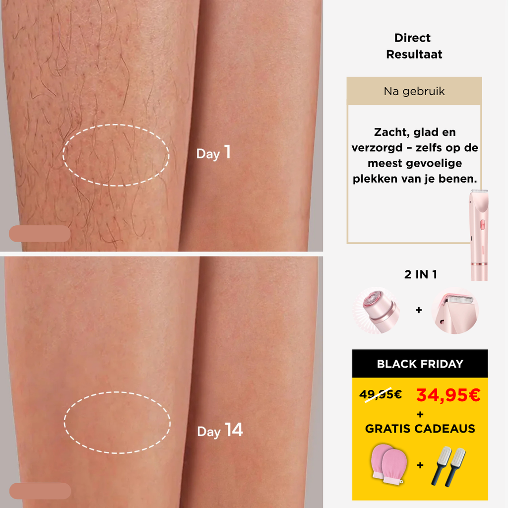 2-in-1 Lichaamsscheermes voor vrouwen